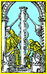 Alchemists preparing a distillate